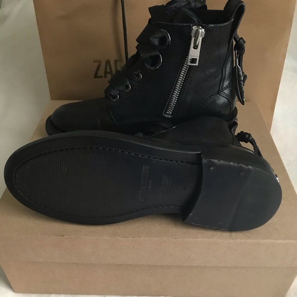 Stunning Zadig & Voltaire leather Roma boots Size 6 🥀🕸️ - Picture 15 of 15